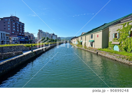 北海道 小樽運河 北海道 小樽運河 90899248