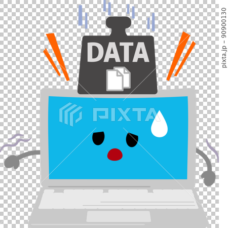 Laptop with heavy data and slow operation 90900130