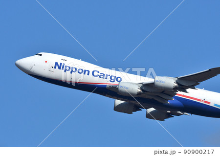 日本貨物航空 (NCA) の貨物機 B747-8F 90900217