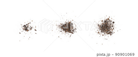 Peat Soil Isolated Peat Soil Isolated 90901069