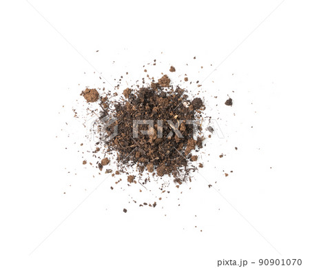 Peat Soil Isolated 90901070