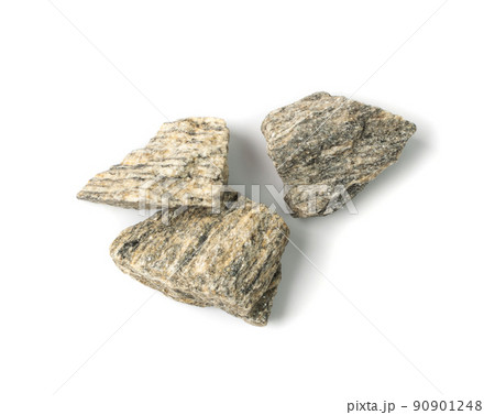 Gneiss Pebbles Isolated Gneiss Pebbles Isolated 90901248