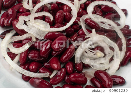 Red Kidney Beans Isolated Red Kidney Beans Isolated 90901289