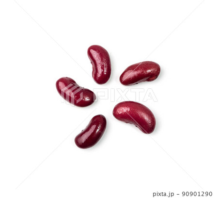 Red Kidney Beans Isolated Red Kidney Beans Isolated 90901290