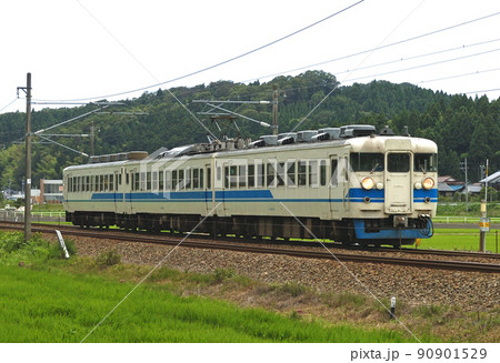 北陸本線 牛ノ谷ー大聖寺 JR西日本 475系 A13編成(金沢) 北陸本線 牛ノ谷ー大聖寺 JR西日本 475系 A13編成(金沢) 90901529
