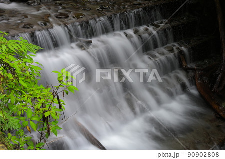 滝沢川の人工滝 滝沢川の人工滝 90902808