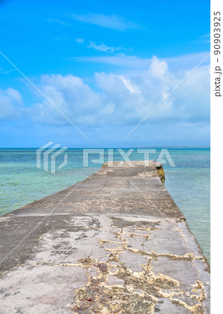 竹富島 西桟橋 竹富島 西桟橋 90903925