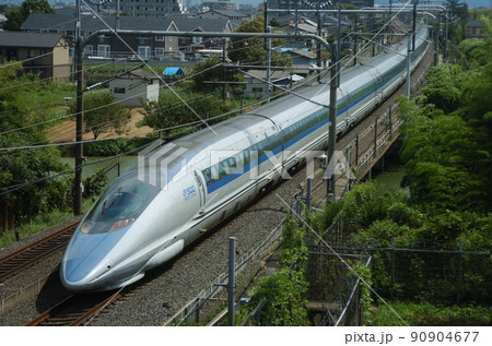 東海道本線 京都ー米原 JR西日本 500系 W4編成(博多) のぞみ 東海道本線 京都ー米原 JR西日本 500系 W4編成(博多) のぞみ 90904677