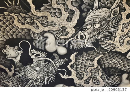 双龍図天井画 建仁寺 双龍図天井画 建仁寺 90906137