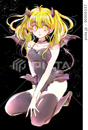 小悪魔風の女性 小悪魔風の女性 90906337
