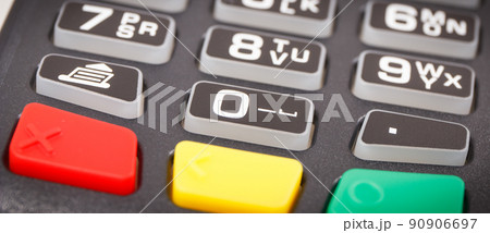 Payment terminal, credit card reader using for cashless paying Payment terminal, credit card reader using for cashless paying 90906697