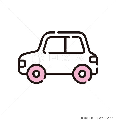 車　自動車　アイコン【ビジネス・アイコンシリーズ】 90911277