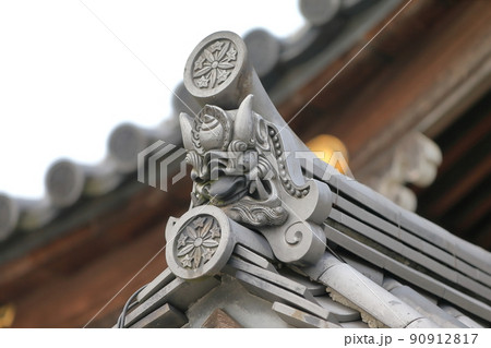鬼瓦（葛飾区 南蔵院） 90912817