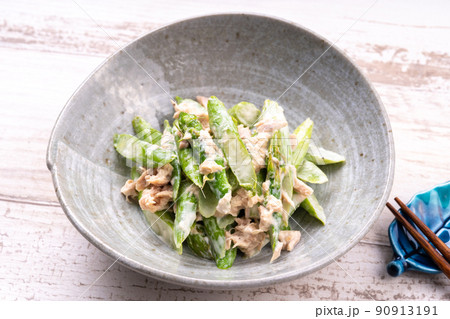 アスパラガスのツナマヨ和え 90913191