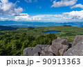 八ヶ岳　高見石から見る白駒池 90913363