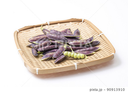 ツタンカーメンのえんどう豆　エンドウ豆　穫れたて野菜　健康野菜 90913910