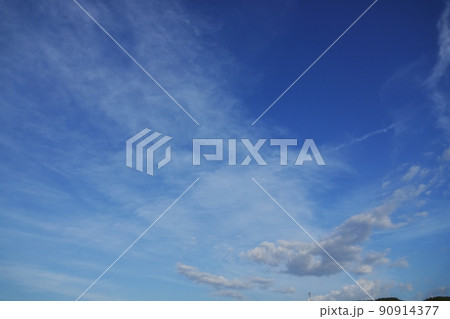 午後の夏空に浮かぶ雲・210721PM 90914377