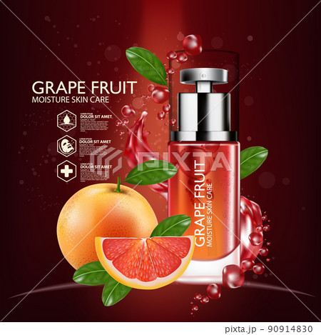 Grapefruit Serum Moisture Skin Care Cosmetic. 90914830