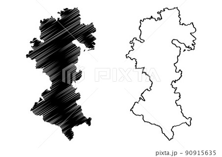 Sant Kabir Nagar district (Uttar Pradesh State, Republic of India) map vector illustration, scribble sketch Sant Kabir Nagar map Sant Kabir Nagar district (Uttar Pradesh State, Republic of India) map vector illustration, scribble sketch Sant Kabir Nagar map 90915635