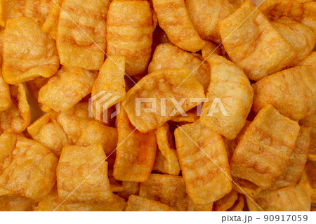 Bacon Chips, Puff Crisps Bacon Chips, Puff Crisps 90917059