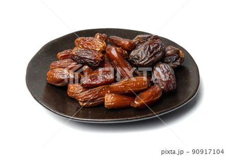 Big Dates Isolated. Date Palm Fruits Big Dates Isolated. Date Palm Fruits 90917104