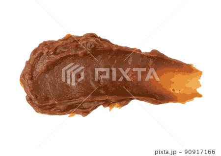 Chestnut Puree Isolated, Marrons Cream, Spread, Jam Chestnut Puree Isolated, Marrons Cream, Spread, Jam 90917166