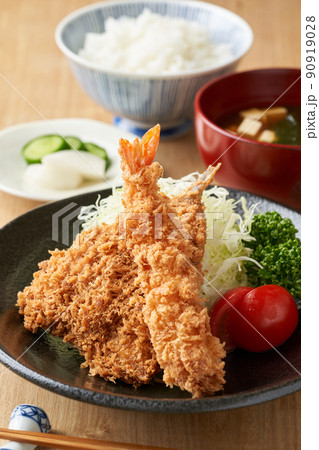 エビとアジのフライ 90919028