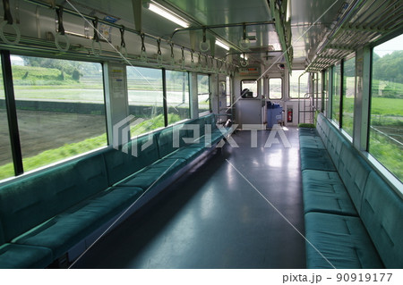 真岡鐵道 ガラガラの車内 90919177