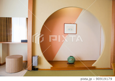 日本旅館の和室 90919179