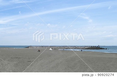 湘南海岸 海水浴場サザンビーチちがさき ヘッドランド Tバー 神奈川県茅ヶ崎市(ちがさきし) 湘南海岸 海水浴場サザンビーチちがさき ヘッドランド Tバー 神奈川県茅ヶ崎市(ちがさきし) 90920274