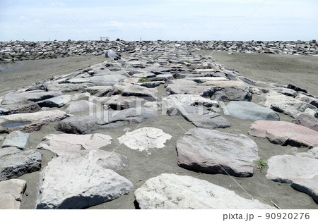 湘南海岸 海水浴場サザンビーチちがさき ヘッドランド Tバー 神奈川県茅ヶ崎市(ちがさきし) 湘南海岸 海水浴場サザンビーチちがさき ヘッドランド Tバー 神奈川県茅ヶ崎市(ちがさきし) 90920276