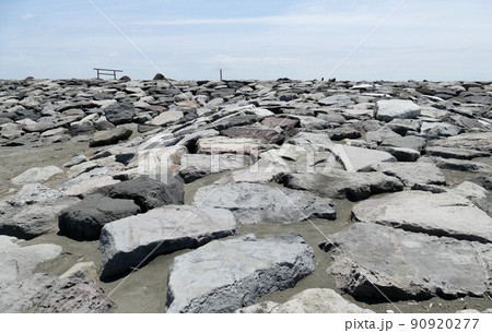 湘南海岸 海水浴場サザンビーチちがさき ヘッドランド Tバー 神奈川県茅ヶ崎市(ちがさきし) 湘南海岸 海水浴場サザンビーチちがさき ヘッドランド Tバー 神奈川県茅ヶ崎市(ちがさきし) 90920277