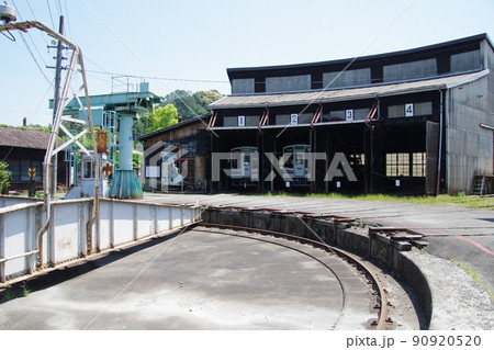 天竜浜名湖鉄道 天竜二俣機関区の扇形庫 3 天竜浜名湖鉄道 天竜二俣機関区の扇形庫 3 90920520