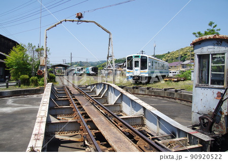 天竜浜名湖鉄道 天竜二俣機関区の転車台 8 天竜浜名湖鉄道 天竜二俣機関区の転車台 8 90920522