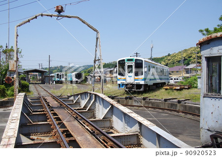 天竜浜名湖鉄道 天竜二俣機関区の転車台 4 天竜浜名湖鉄道 天竜二俣機関区の転車台 4 90920523