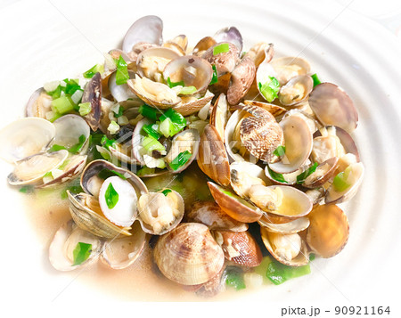 あさりのガーリック蒸し 90921164