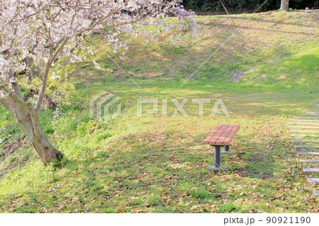 春の公園 90921190