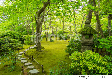 京都嵯峨野　大河内山荘庭園 90921468