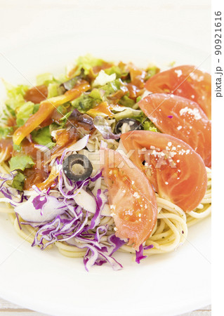 美味しい冷製パスタ 90921616