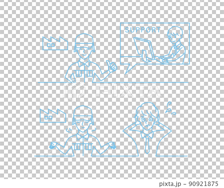 本社としっかり連携がとれている工場と、うまく指示が機能していない工場 90921875