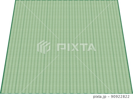 畳パターン（緑色、パースあり） 90922822