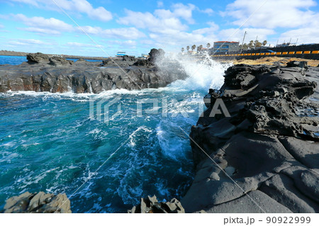 空 観光 海岸 90922999