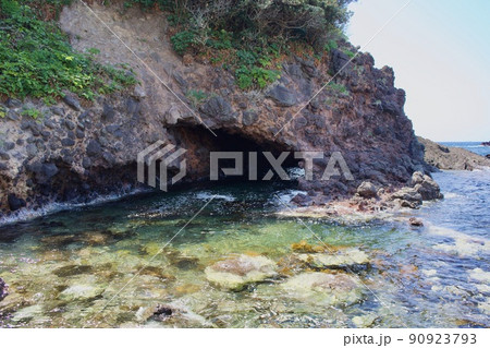 島根半島四十二浦の島根町多古　沖泊浦 90923793