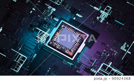 Processor chip Processor chip 90924368