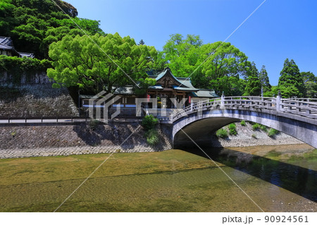 【愛媛県】新緑の和霊神社 神門 【愛媛県】新緑の和霊神社 神門 90924561