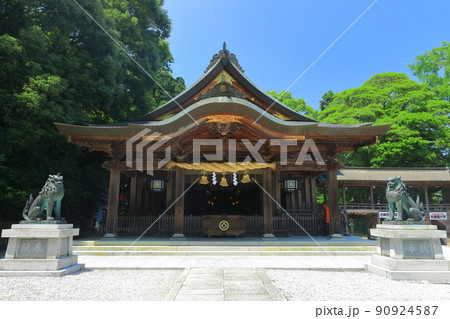 【愛媛県】新緑の和霊神社　 90924587