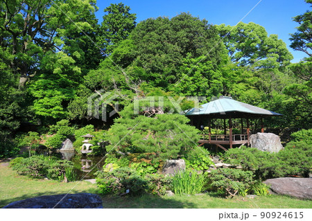 【愛媛県】新緑の旧広瀬邸 靖献堂 【愛媛県】新緑の旧広瀬邸 靖献堂 90924615