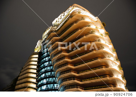 高層ビル 摩天楼 超高層ビル 90924706