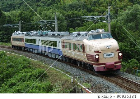 東北本線　金谷川ー松川　JR東日本　485系　K26編成（勝田）　試運転 90925331