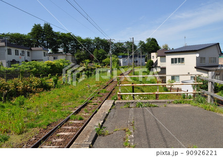弘南鉄道大鰐線　弘高下駅 90926221
